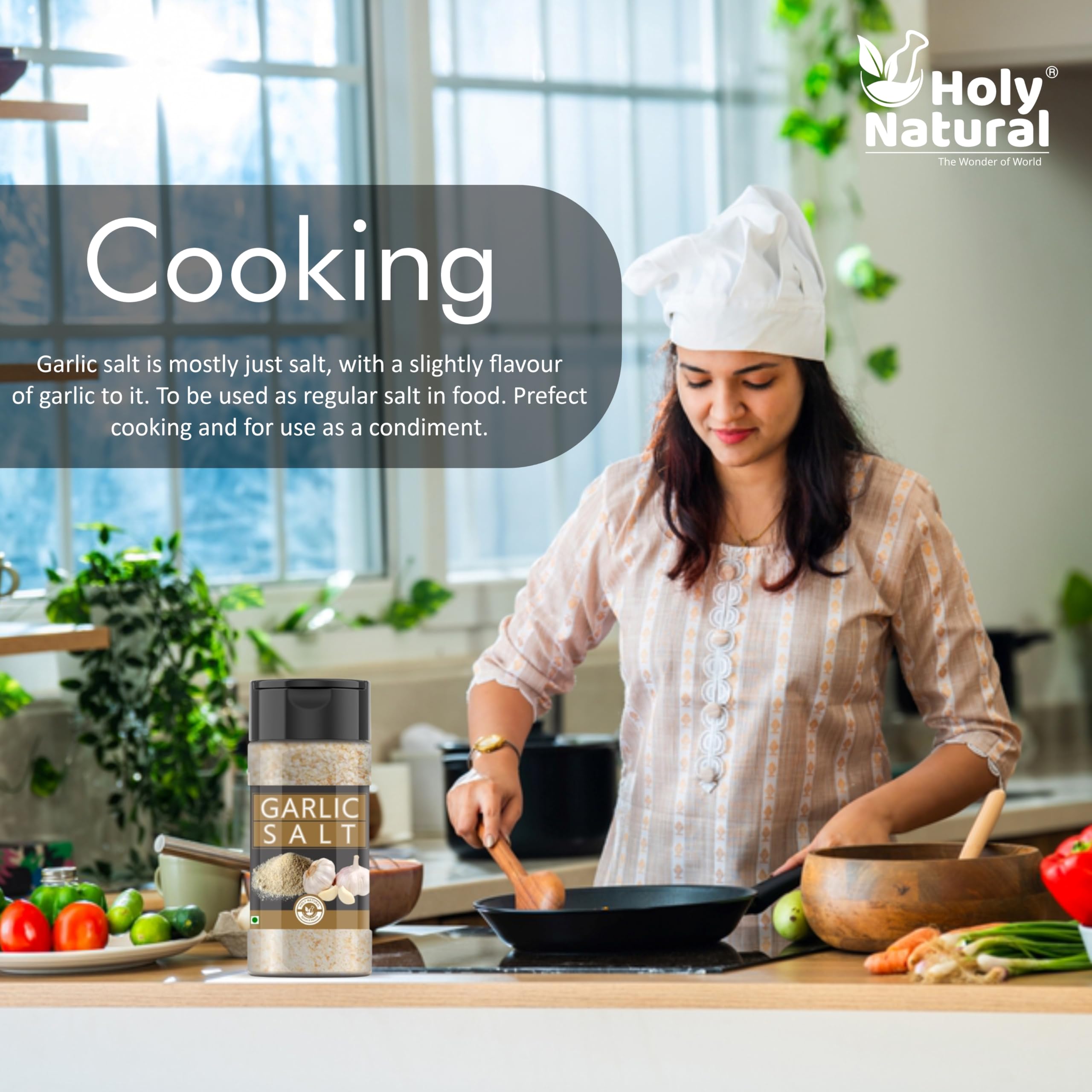 Holy Natural Garlic Salt 200 gm - Image 6 thumbnail