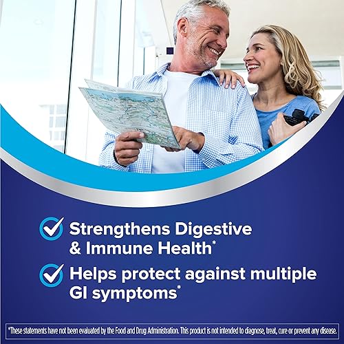 Miniatura 3 de Florastor Probióticos para la salud digestiva e inmunológica, 20 cápsulas, probióticos para mujeres y hombres, doble acción ayuda a eliminar las