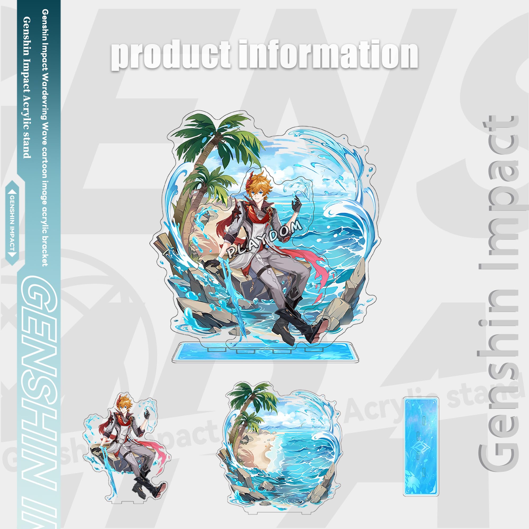 Amazon.com: PLAYDOM Genshin Impact Ajax Kaedehara Kazuha Furina de