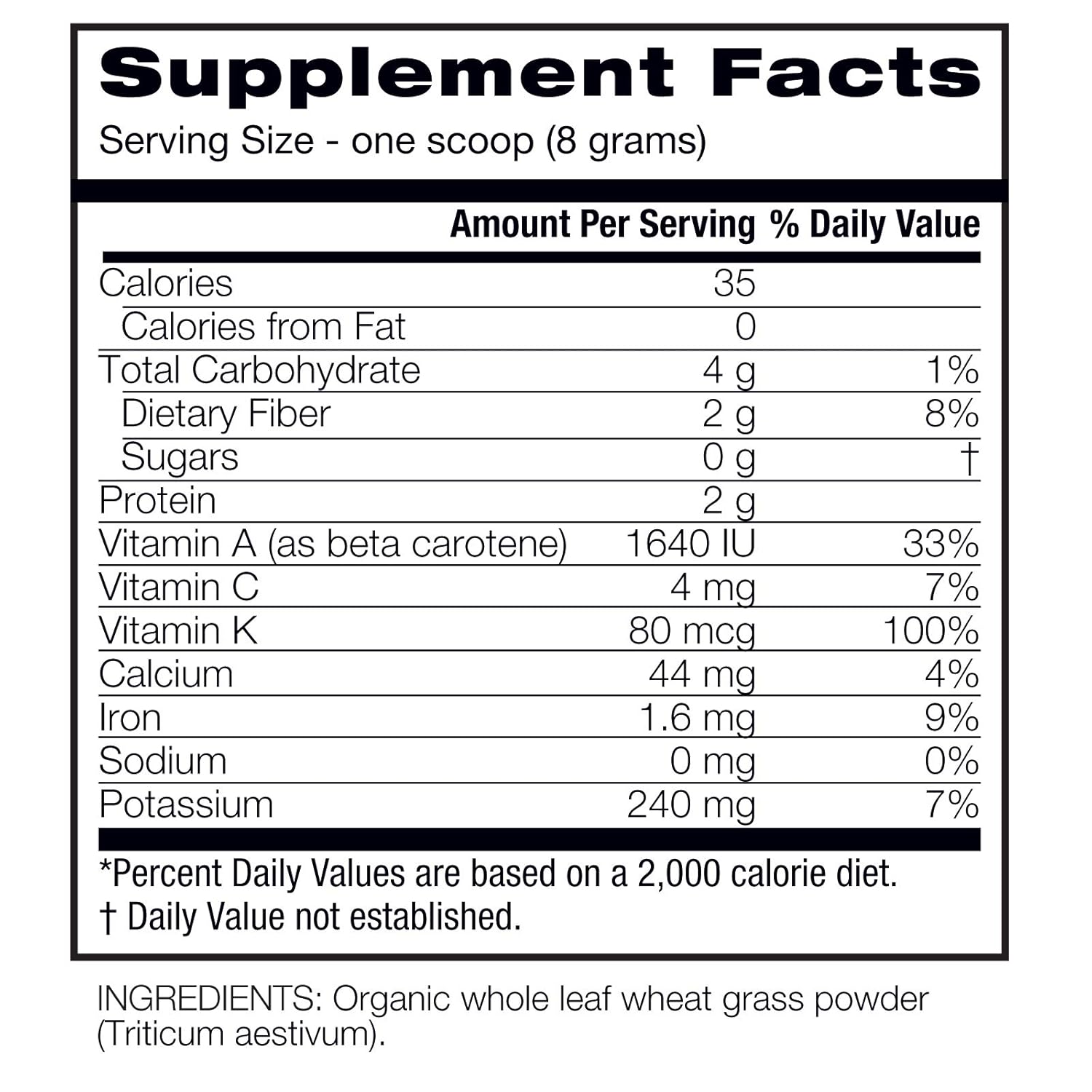 Amazing Grass Wheat Grass Powder: 100% Whole-Leaf Wheat Grass Powder for Energy, Detox & Immunity Support, Chlorophyll Providing Greens, 60 Servings : Powdered Drink Mixes : Health & Household