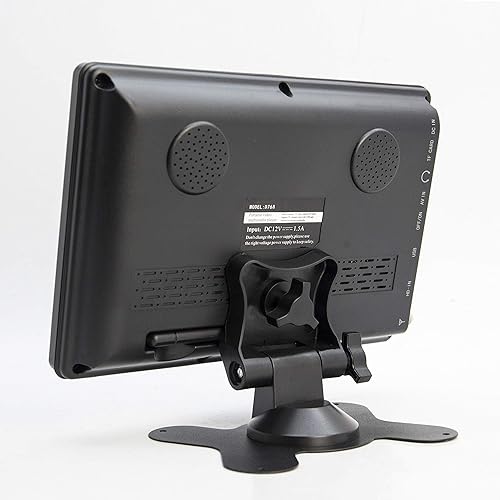 Miniatura 4 de aspure 7 pulgadas portátil pequeño digital ATSC TFT HD pantalla Freeview LED TV para coche, caravana, camping, al aire libre o cocina. Batería