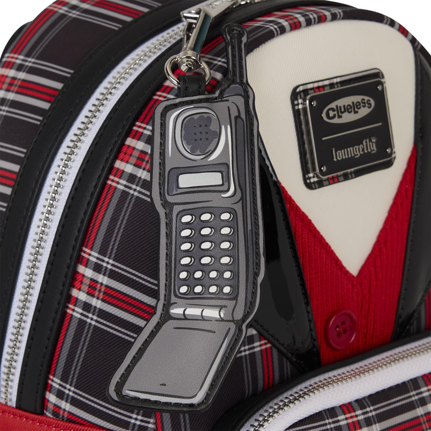 2493 Paramount Clueless Dionne Cosplay Mini Backpack Loungefly Paramount Clueless Dionne Cosplay Mini Backpack  main image 3