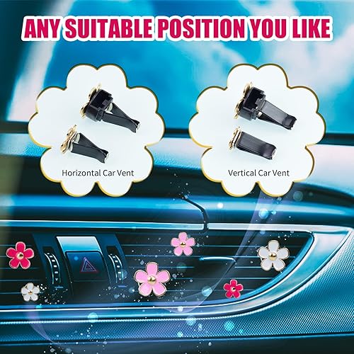 Miniatura 4 de DEDC Ambientadores para automóvil, 8 piezas de ambientador de aroma de automóvil, ambientador de aire con clip de ventilación de automóvil,