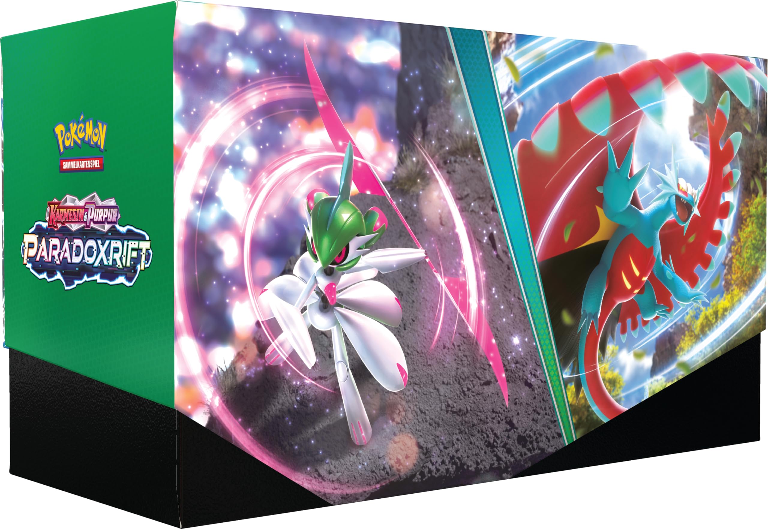 Pokémon Jeu de Cartes à Collectionner : Build & Battle Stadion Karmesin & Pourpre - Paradoxrift (2 Decks, 11 boosters & Plus)