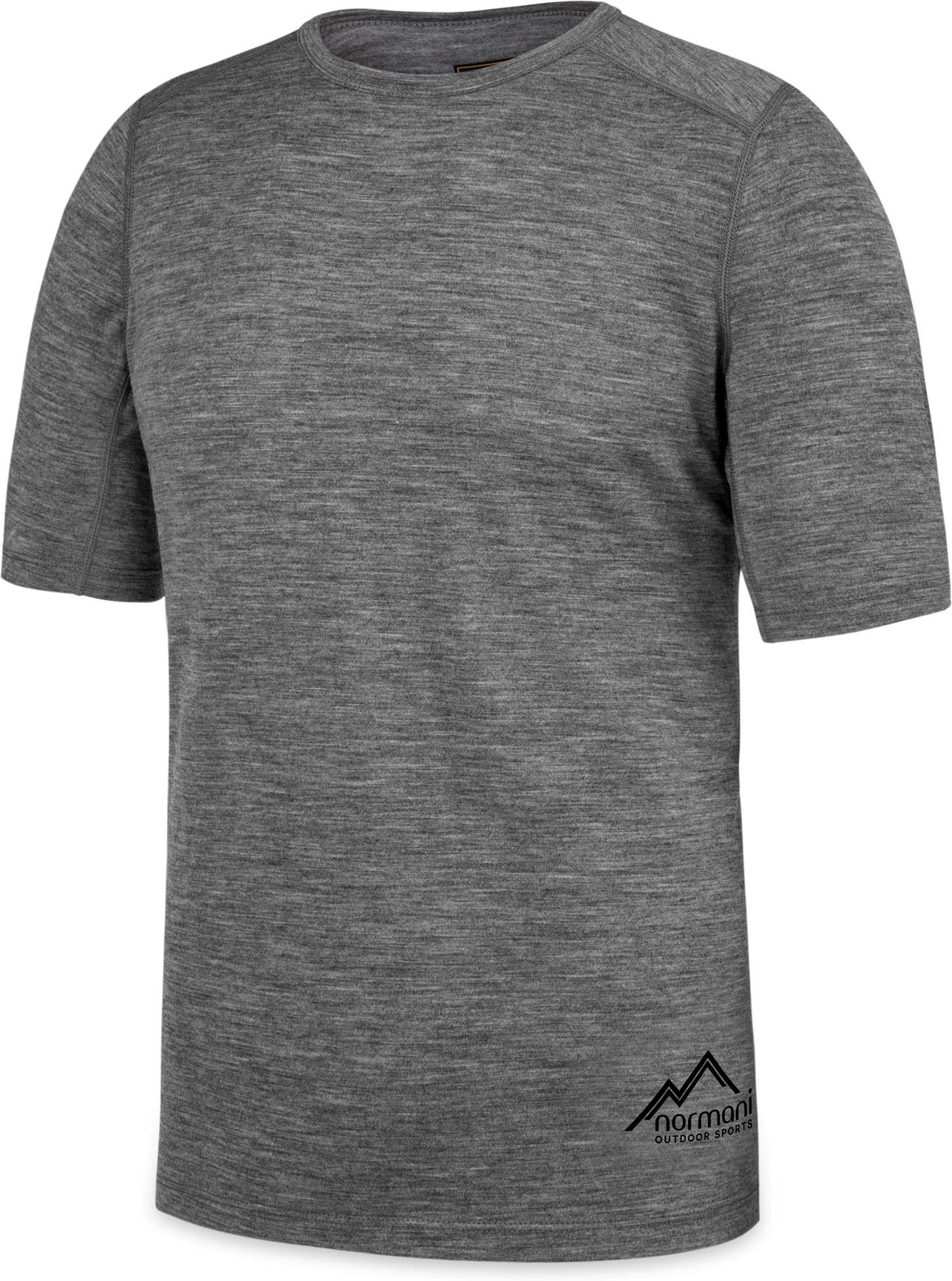 Herren Merino T-Shirt Short Sleeve Kurzarm Oberteil Funktionsoberteil 100% Merinowolle Thermounterwäsche Baselayer