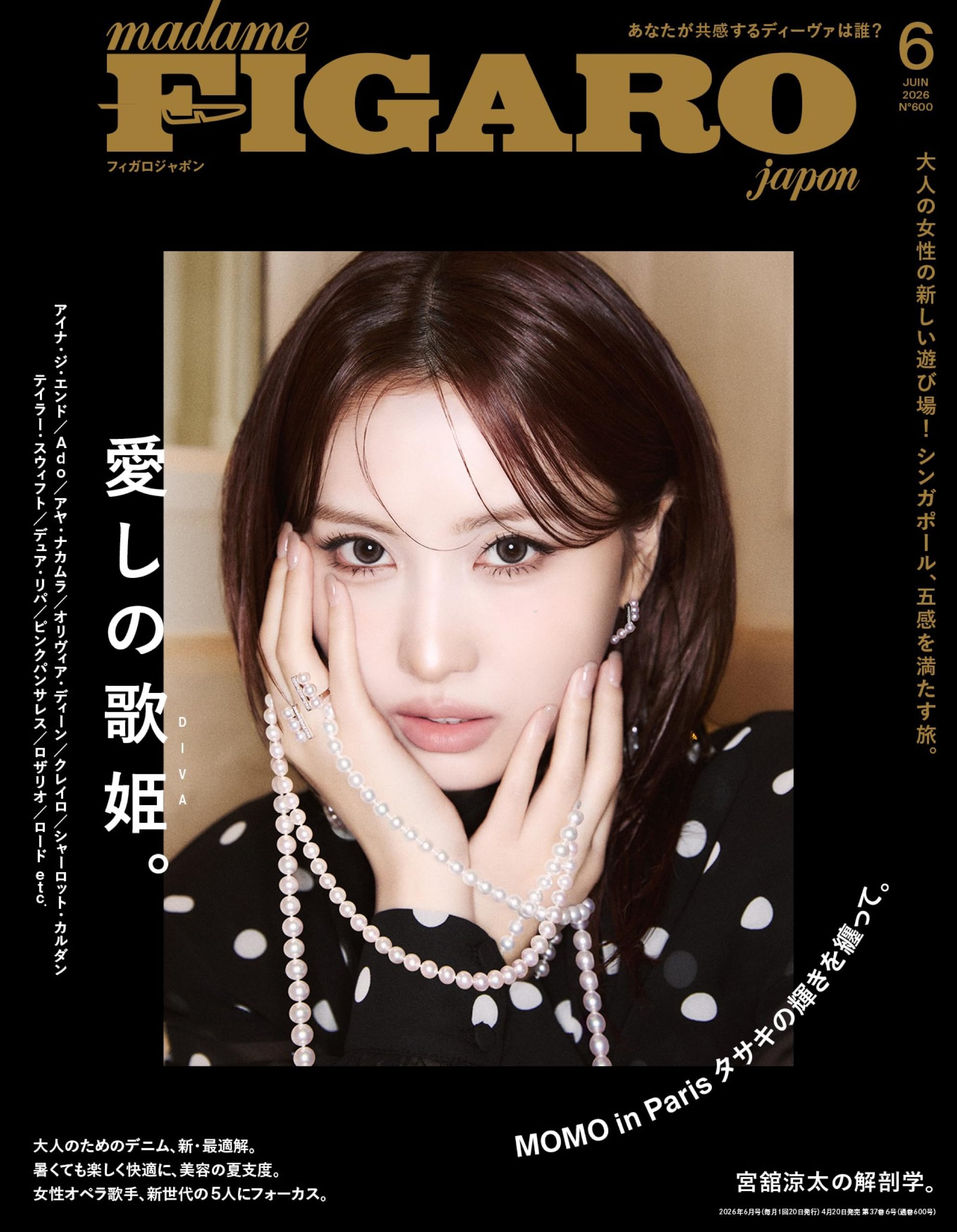 FIGARO japonフィガロジャポン2025年 6月号too フィガロジャポン(madame FIGARO japon) 2025年6月号 (発売日2025年04