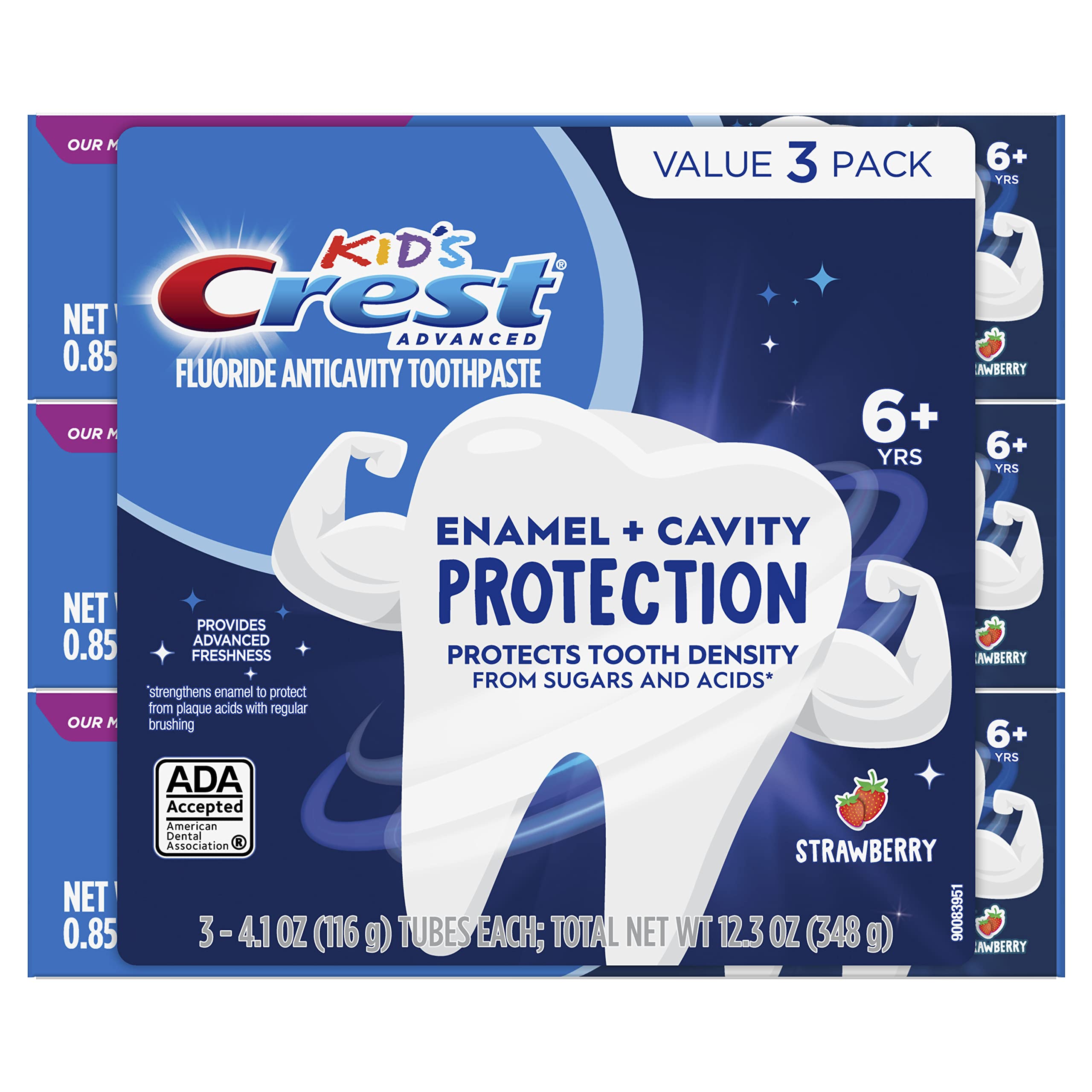 Buy Crest Kids Advanced Toothpaste Enamel + Cavity Protection with