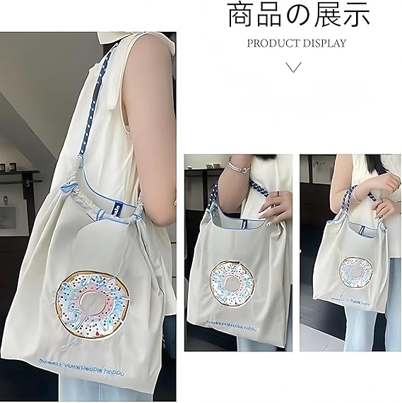 Amazon | [GUAN&BALL] エコバッグ オシャレ 刺繍 エコバッグ 買い物袋