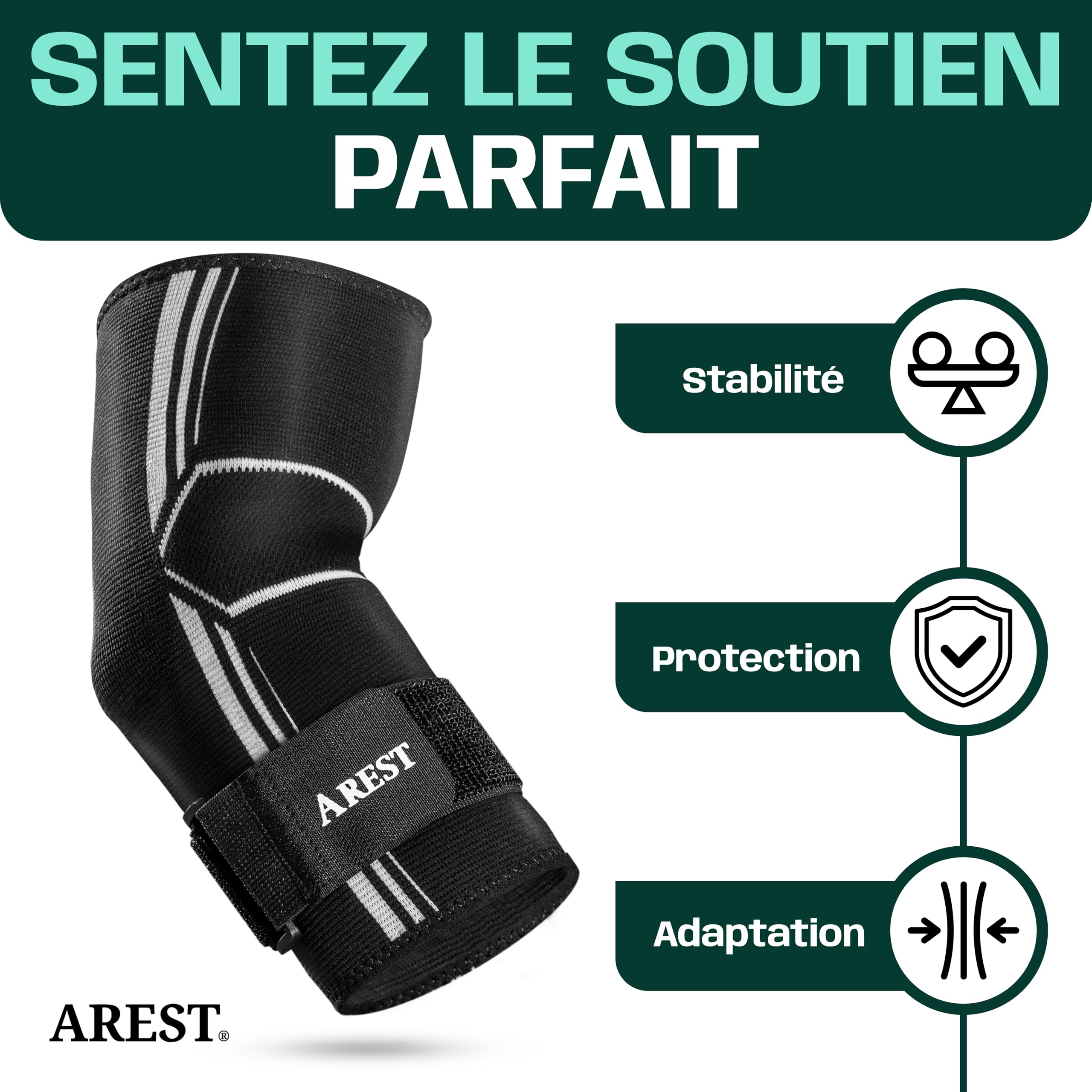 Gorletic Coudières De Compression Sportives (paire) - Manches De