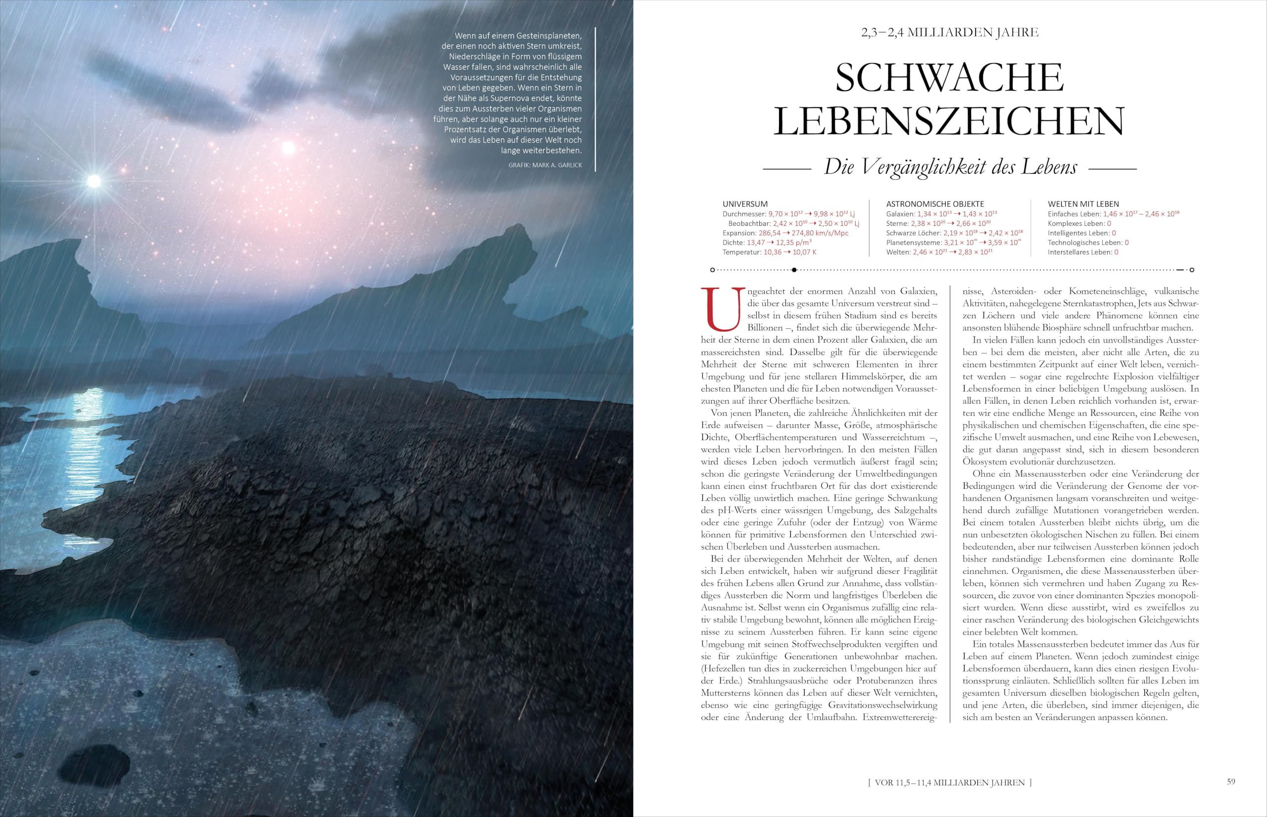 Die Chronik unseres Universums: Eine illustrierte Zeitgeschichte durch 13,8 Milliarden Jahre