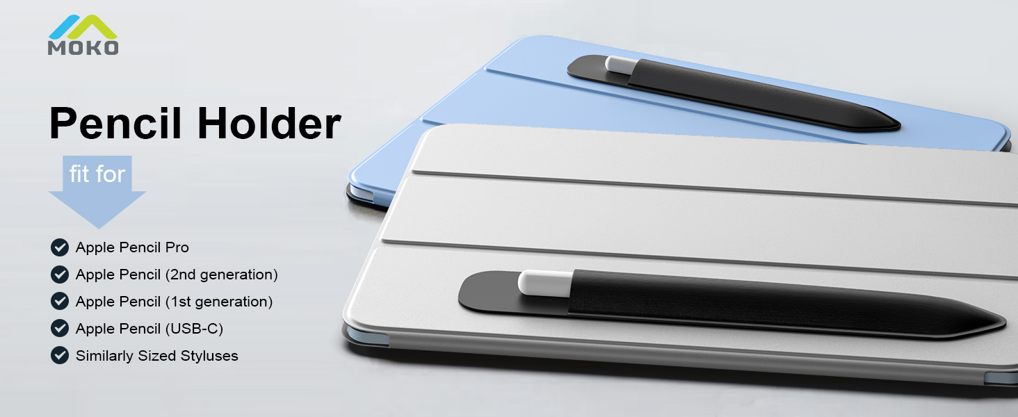 Amazon.com: MoKo Pencil Holder Sticker Fit Apple Pencil Pro, Apple
