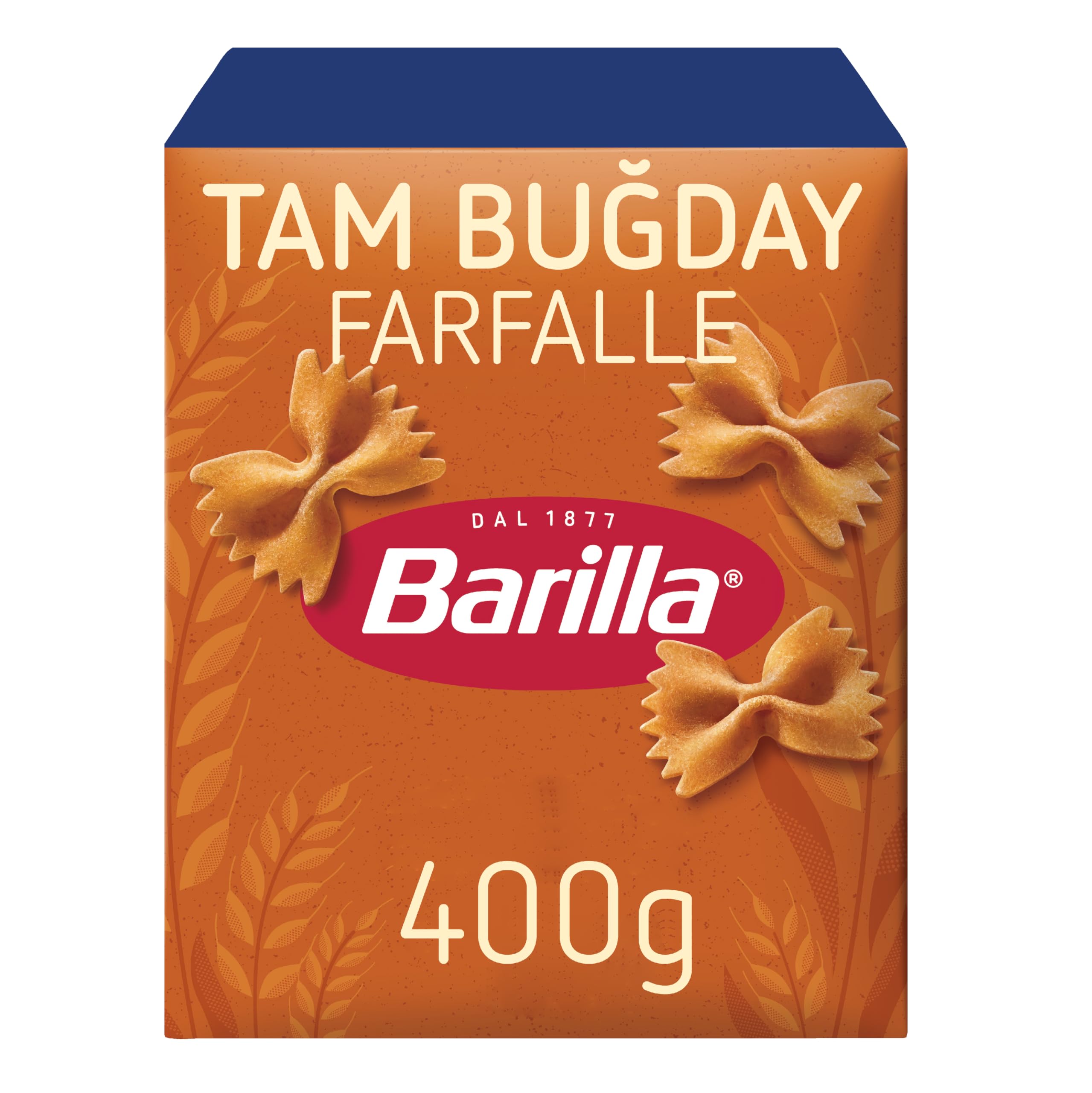 Barilla Tam Buğday Kelebek Makarna (Integrale Farfalle) 400 g.