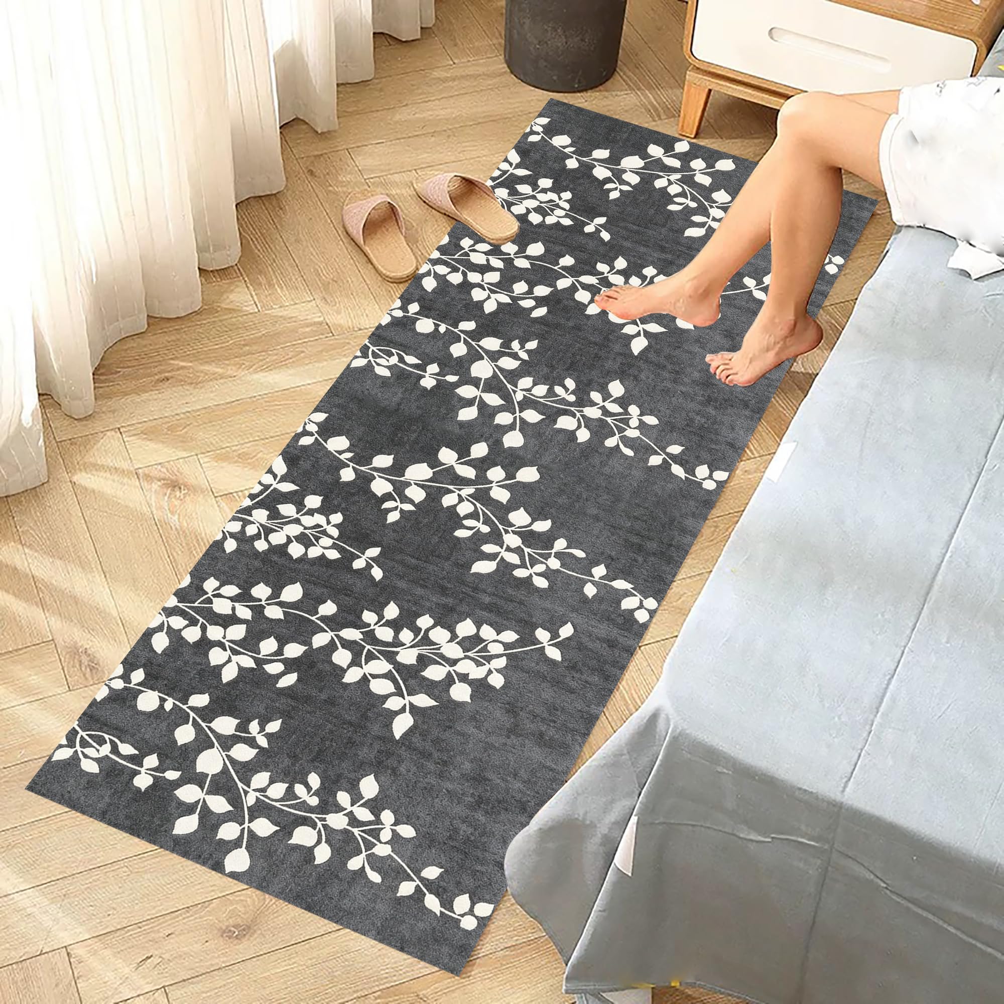 Dywan do przedpokoju antypoślizgowy zmywalny dywan kuchnia chłonny długi dywan korytarz 40 x 300 cm dywan wejście do salonu dywaniki do pokoju wejściowego wycieraczka do kuchni sypialni