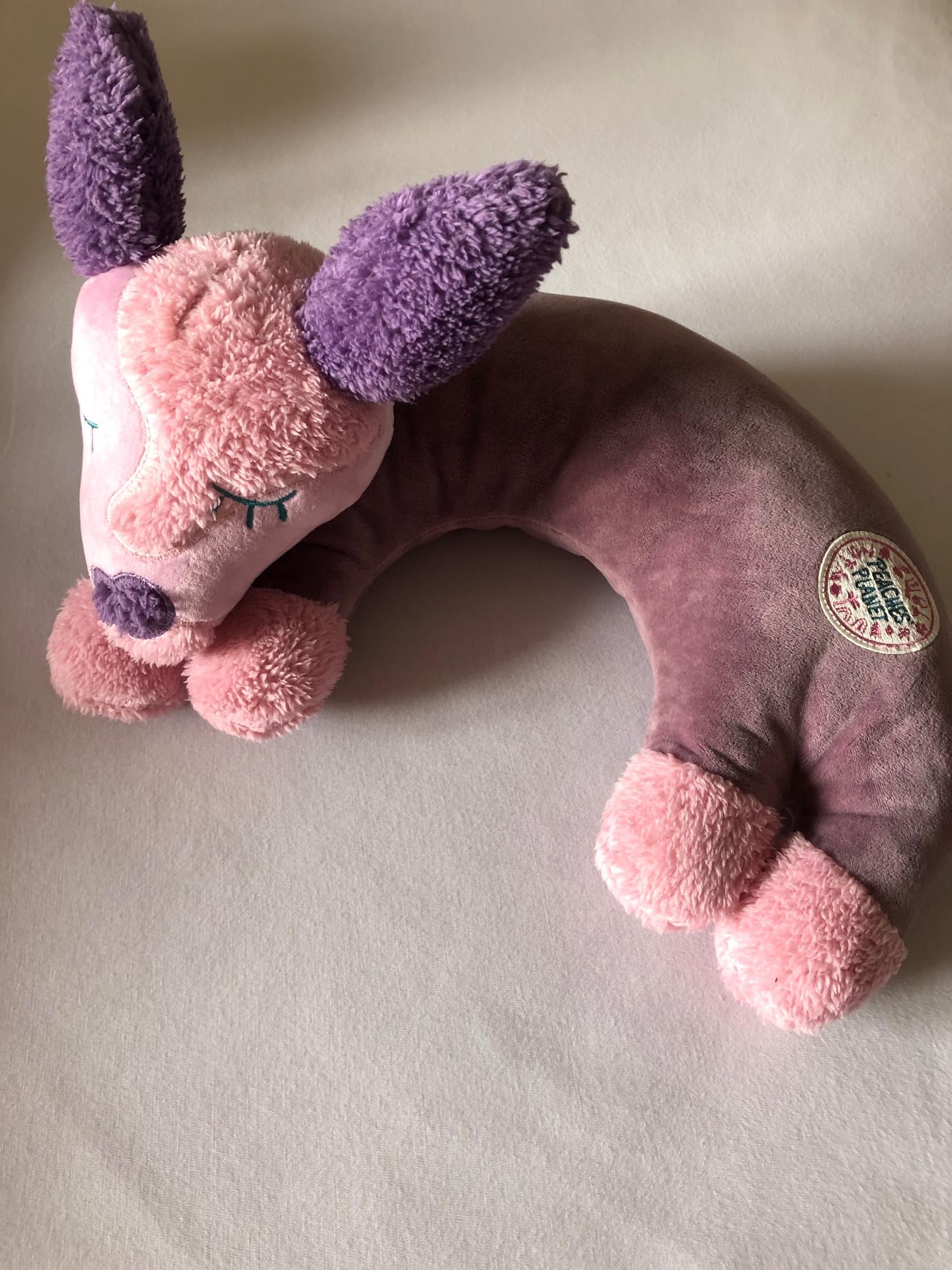 Jouet de luxe pour chien Sleepy Peaches Purple Dreams 37 cm de longueur extérieure, Jouet pour Chien