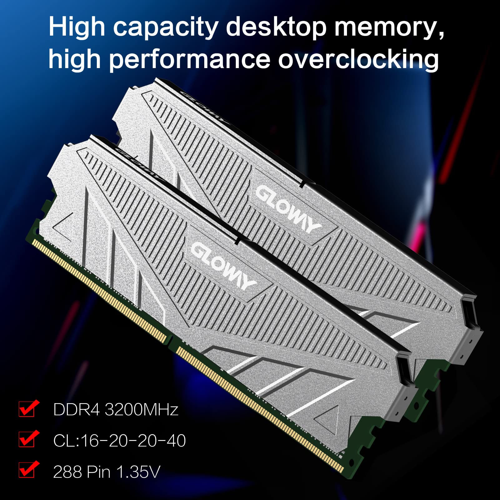 GLOWAY メモリ DDR4 3200 16GB(8GBx2) RGBLED Amazon.co.jp: Gloway DDR4 RAM 3200MHz 16GB(8GBx2)-288-ピン CL16