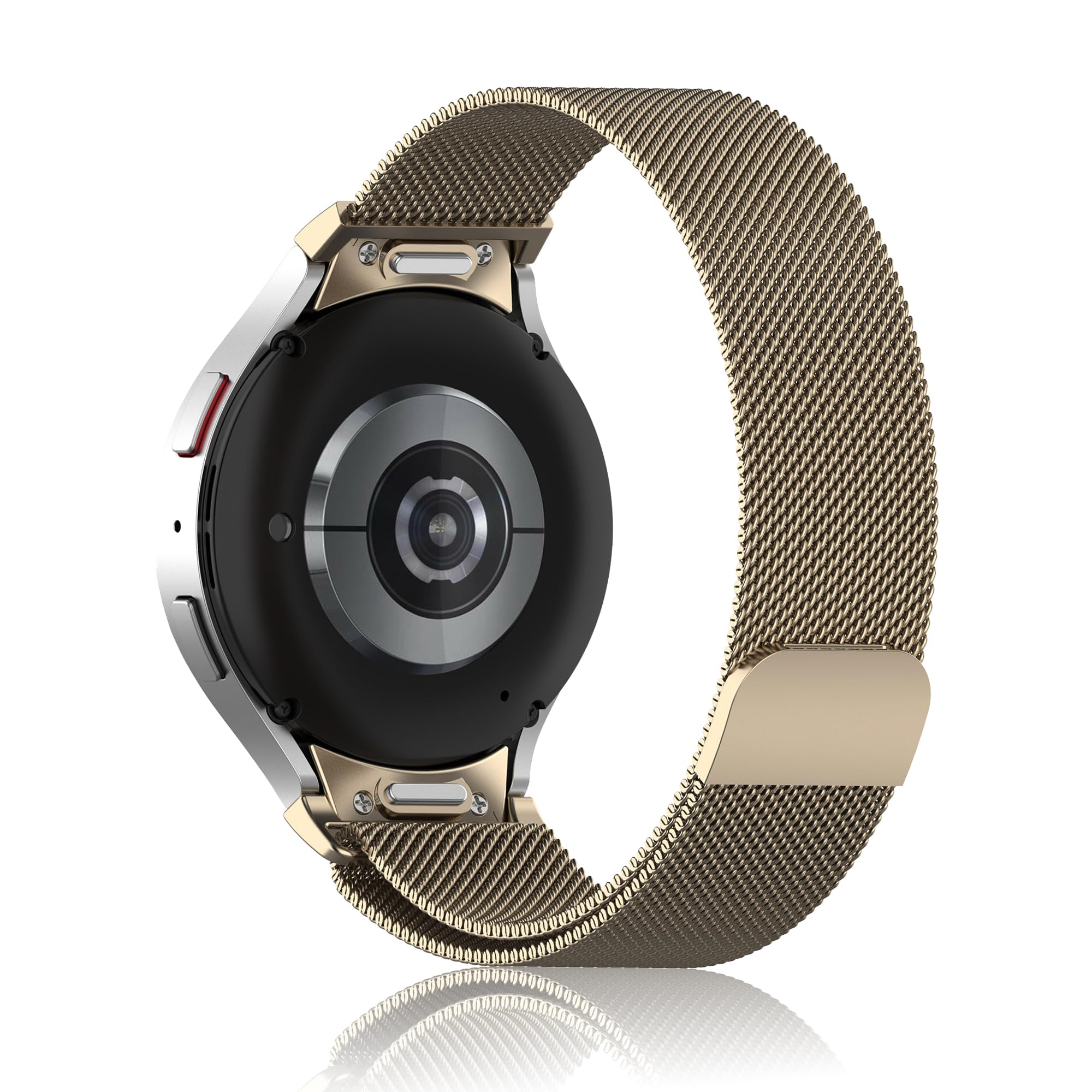 RoYiio Metal Band for Samsung Galaxy Watch 7 FE 6 5 4 40mm/44mm Bands Stainless Steel Metal Strap for Samsung Galaxy Watch 6 Classic /5 Pro /4 Classic