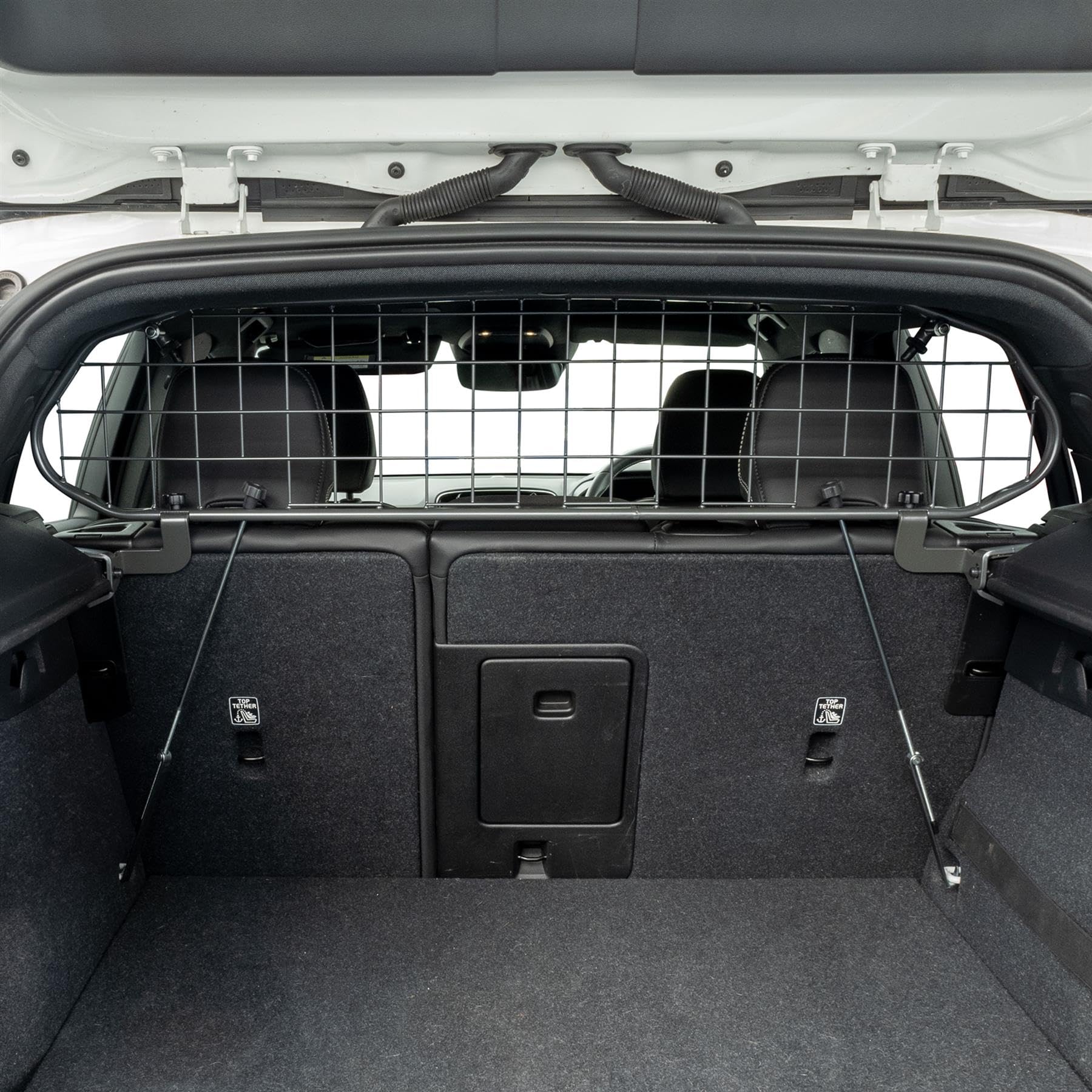 Travall Dog Guard Compatible with Volvo XC40 (2017-) Vehicle Specific Trunk Guard Tailored Fit Luggage Barrier Load Separator Heavy Duty Powder Coated Steel Pet Barrier