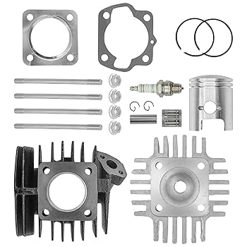 Amazon.com: Caltric Top End Cylinder Kit Compatible with