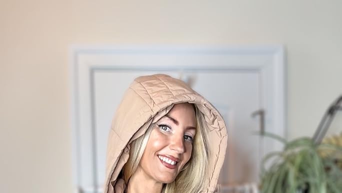 Amazon.com: Fazortev Womens Oversized Puffer Jacket Quilted