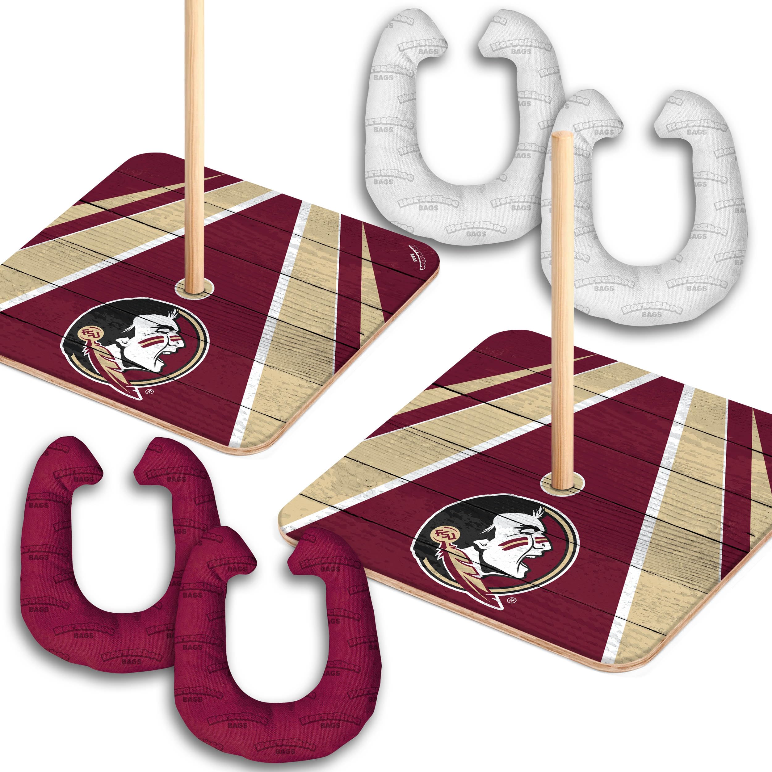 Juego de herraduras de Florida State Seminoles para coleccionistas de la NCAA 8