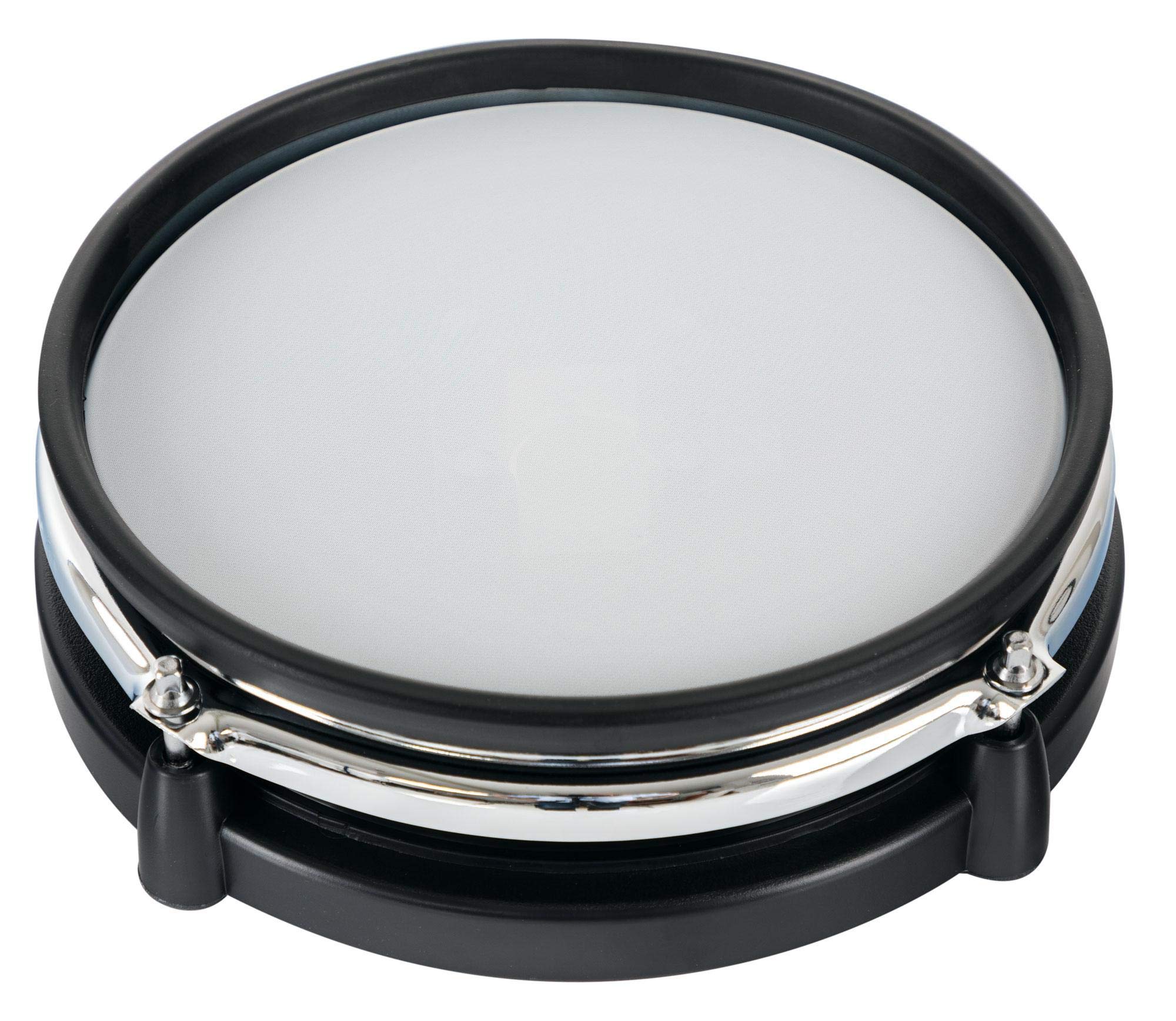 XDrum MP-08 Mesh Pad 08" (E-Drum, Mesh Head, Gewebe-Fell, Dual Zone, Rim Shot Funktion, natürliches Spielgefühl, Roland kompatibel, inkl. Halter)