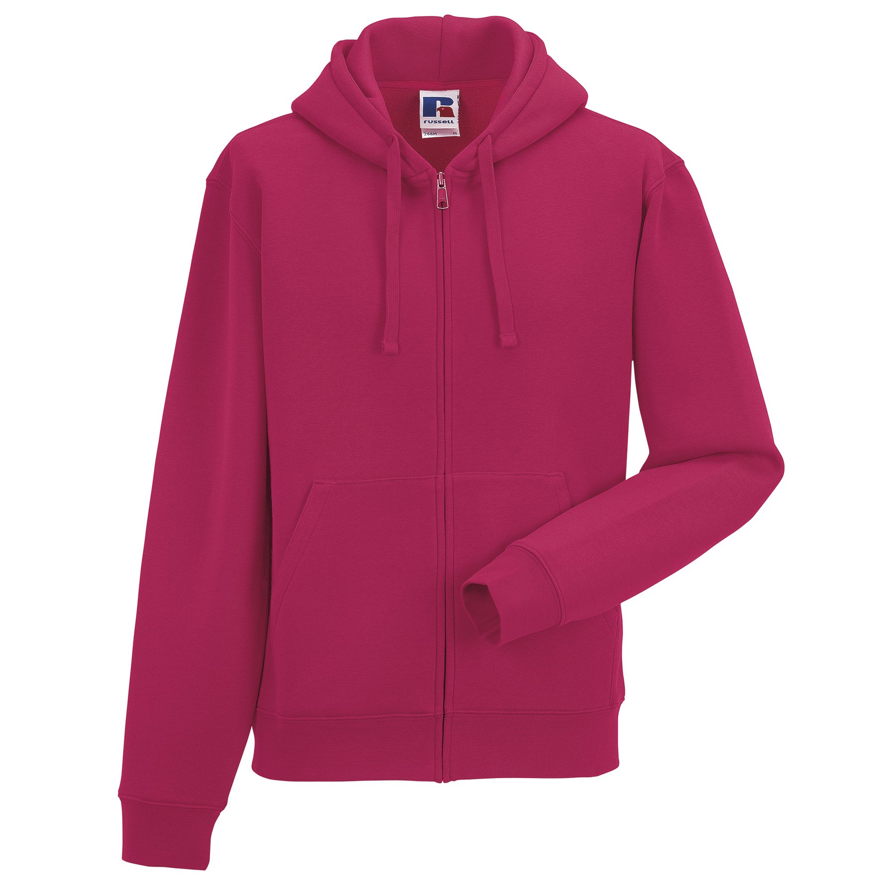 Russell Athletic Men's Fucsia Russell Hooded Sweatshirt (Fuchsia)