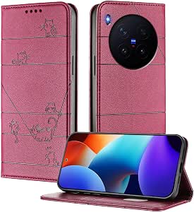XINYEXIN Cover per Honor 400 Pro, Traslucida Custodia Antiurto Antigraffio con Supporto Anello a 360°, PC + TPU Bumper Case - Blu Reale