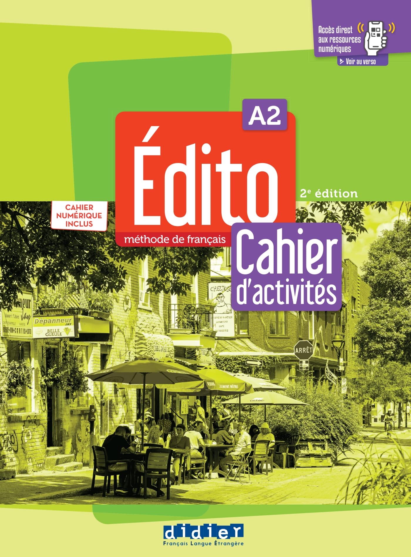 Édito A2 - Cahier d'activites + numérique inclus: Cahier d'activites A1 + cahier numerique