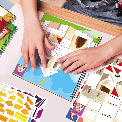 Miniatura 6 de 2 manualidades bíblicas para niños de 4 a 8 años, incluye cristiano Jesús Ángel Adán y Eva y más diseños, regalo para fiestas, crea 20 imágenes (las