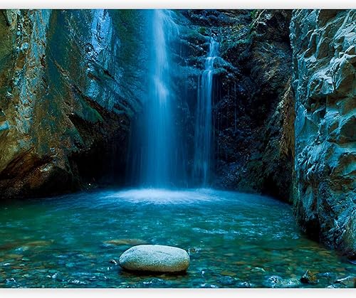 Miniatura 8 de artgeist Mural de pared Cascada Tropical de 135 x 106 pulgadas, papel tapiz autoadhesivo removible de gran tamaño para decoración de pared, diseño