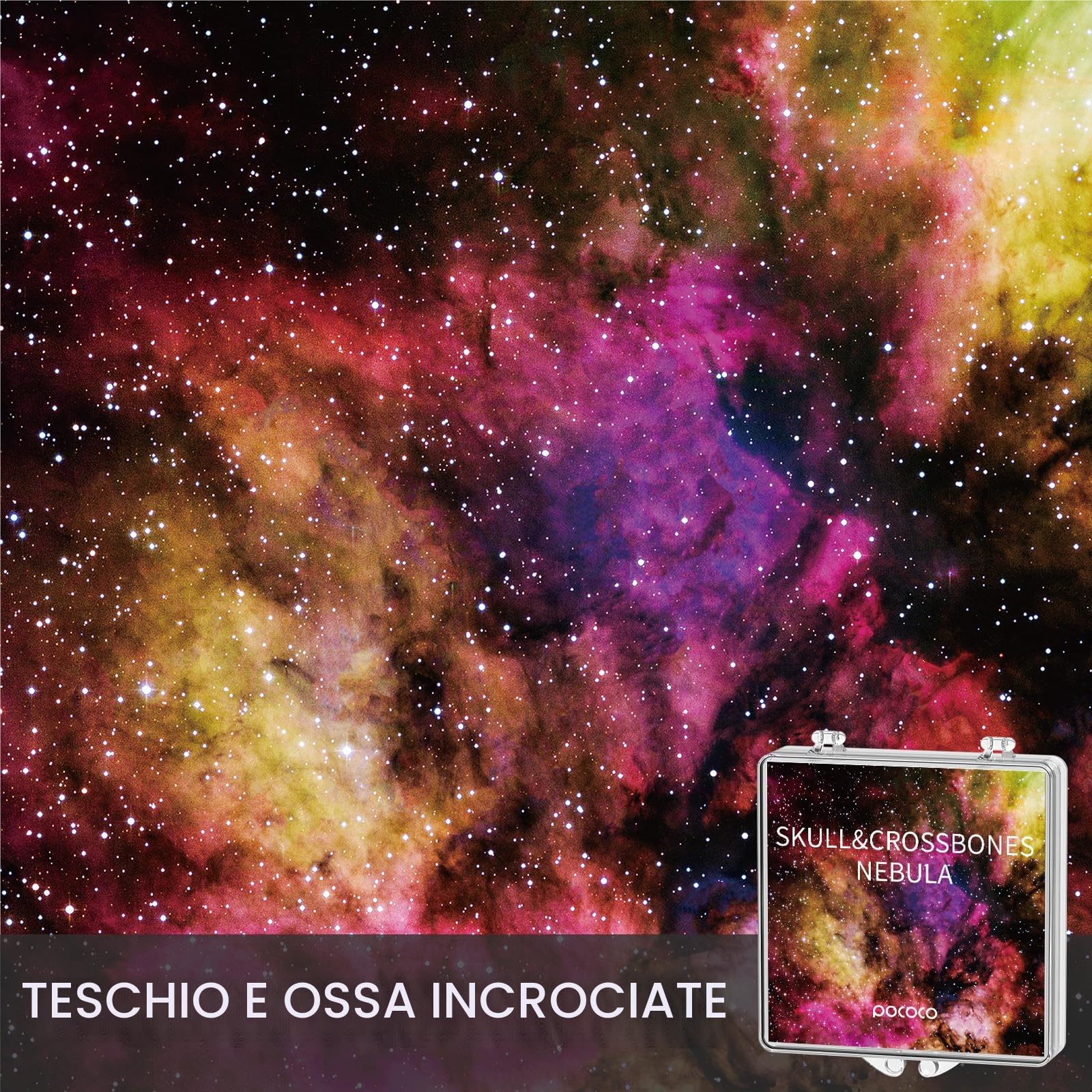 Stella Fissa e Nebulosa: Dischi per POCOCO Proiettore Galaxy, 5K Ultra HD, Litografia a Semiconduttore (6 dischi)