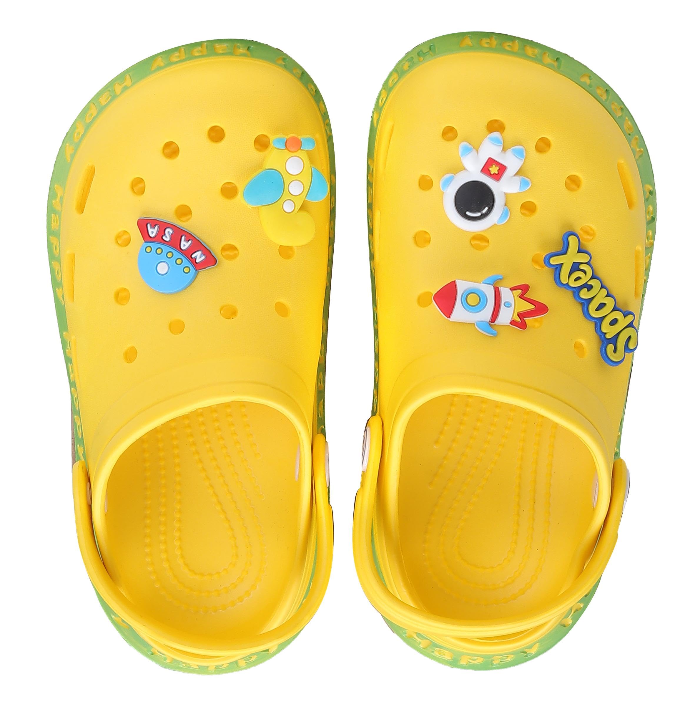 CASSIEY Boys & Girls Unisex Kids Anti-Skid Clogs- Yellow (B0C7H99Z75) Amazon Price History, Amazon Price Tracker