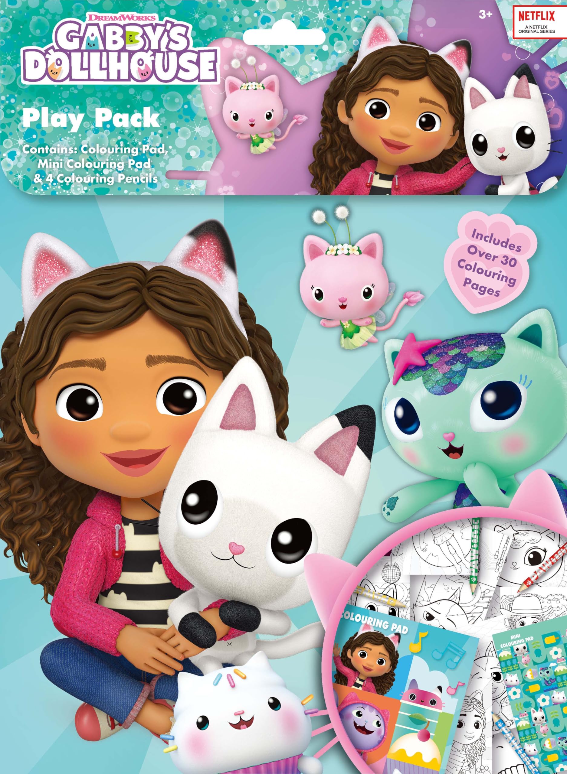 Ig Design Group Uk Multi Designgroup Creative Kids Craft Set Gabbys Dollshouse Play Pack