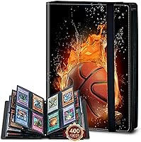 Vista 38 de Rossy Carpeta para tarjetas coleccionables, 9 bolsillos, impermeable, para coleccionar tarjetas, con 360 bolsillos laterales de carga para tarjetas