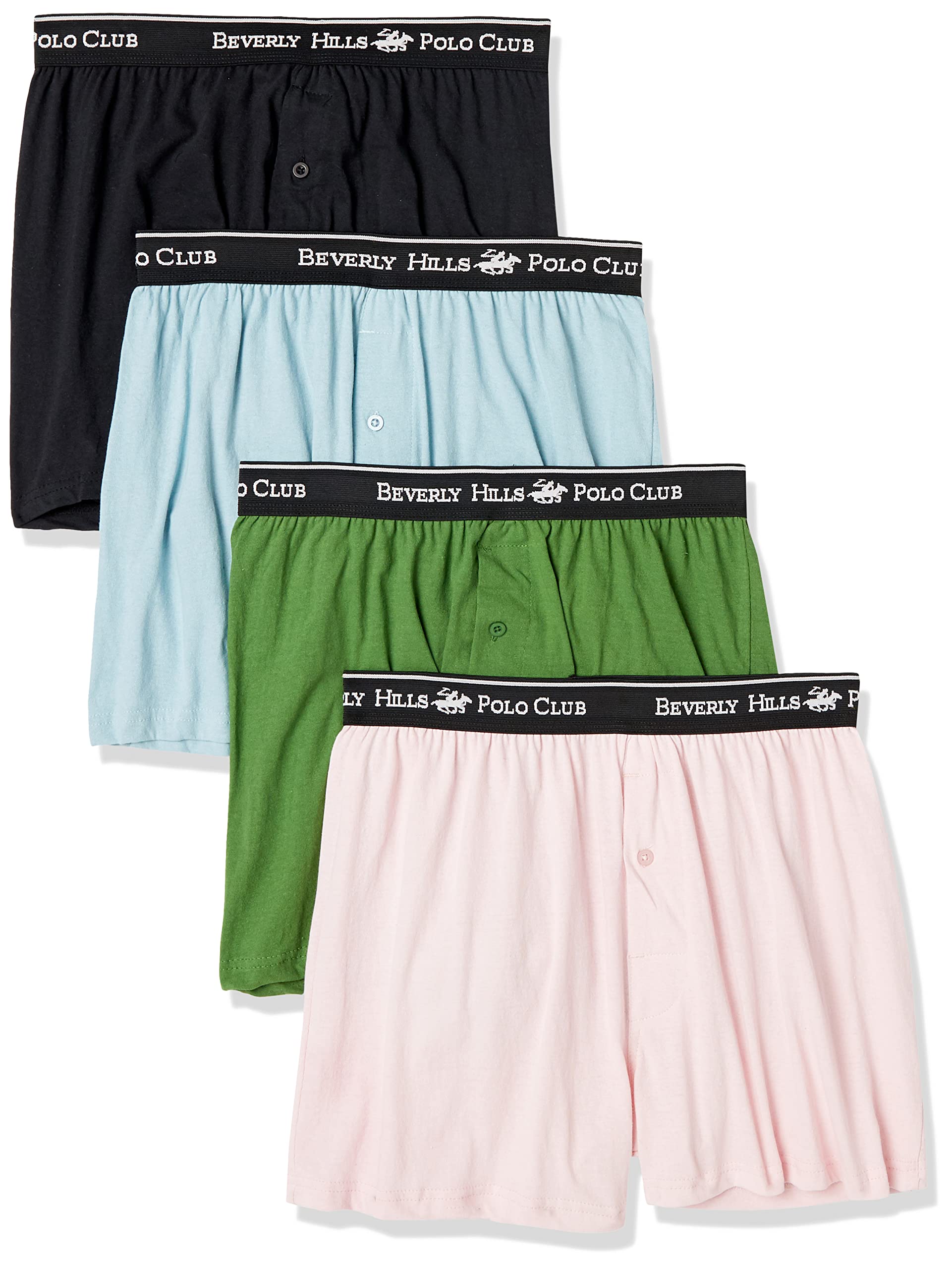 Men's 4 Pack Knit Boxer Short