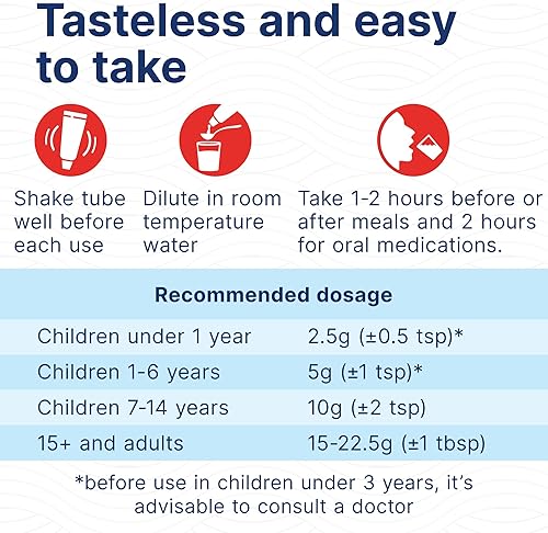 Miniatura 6 de Enterosgel Gel de unión de toxinas para limpiar el intestino 225G (paquete de 3)