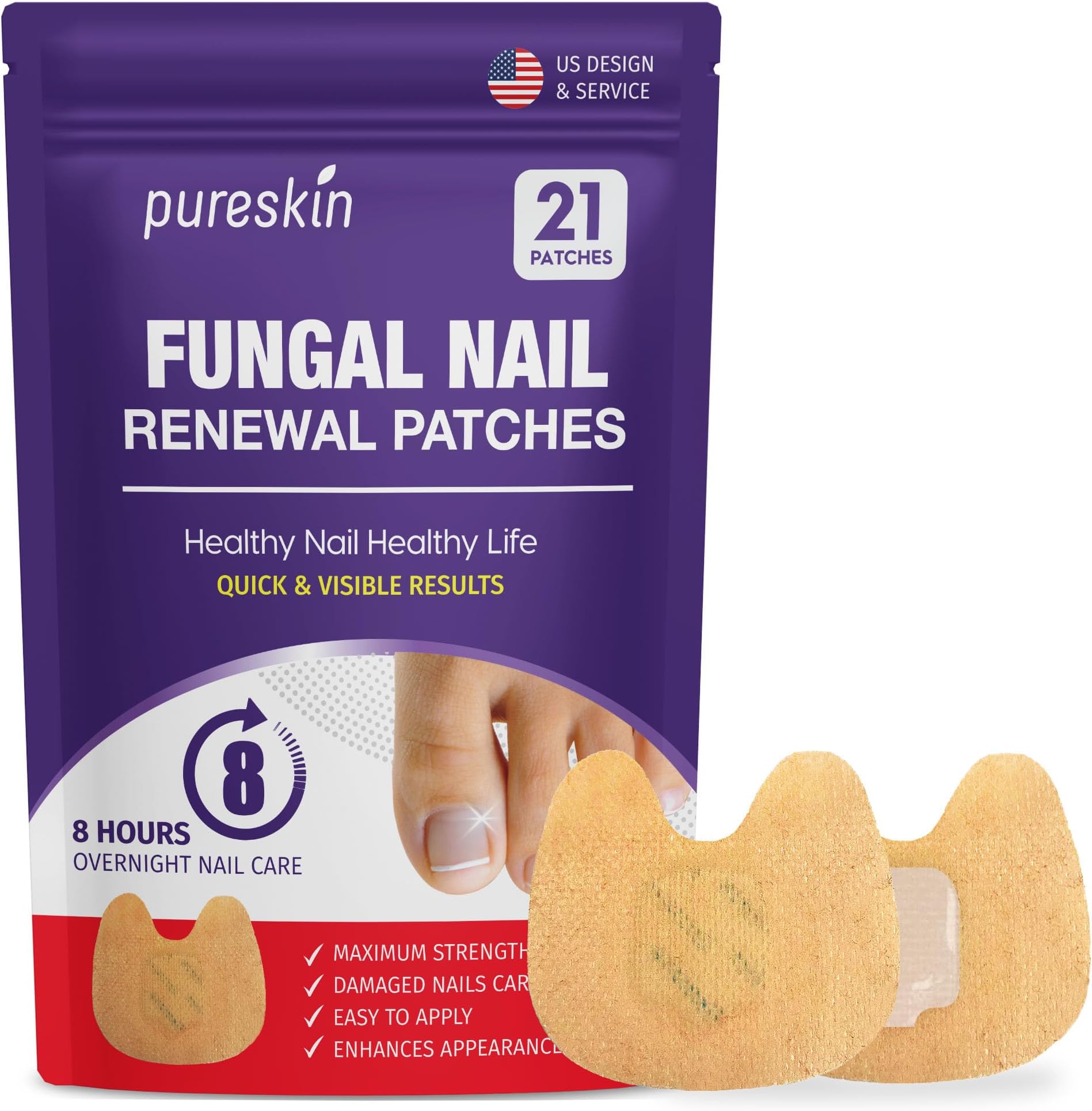 Extra Strength Toenail Fungus Treatment Patches Fungus