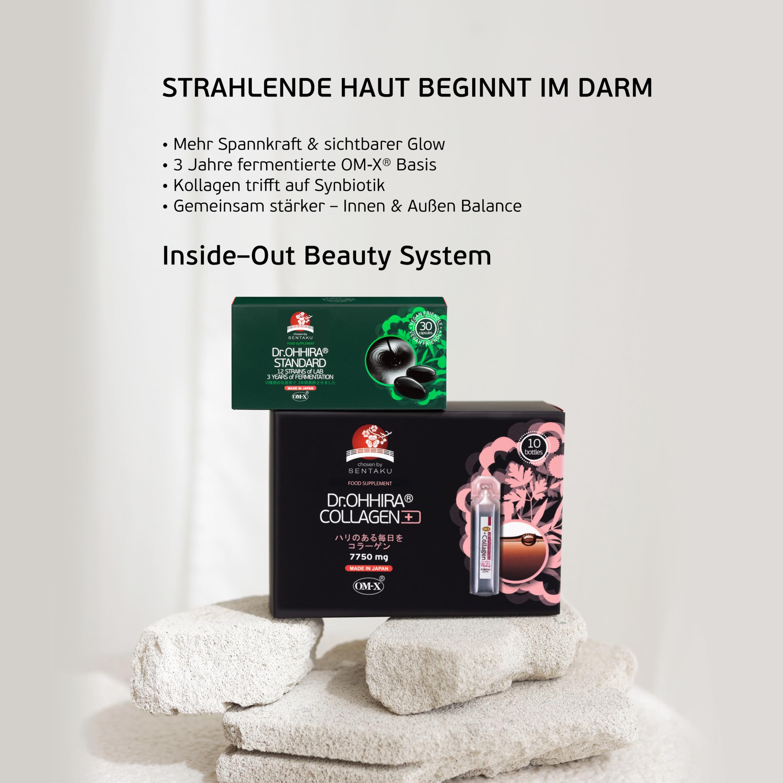 Dr.OHHIRA® Glow Anti-Edad – Colágeno Marino + OM-X® Microbioma