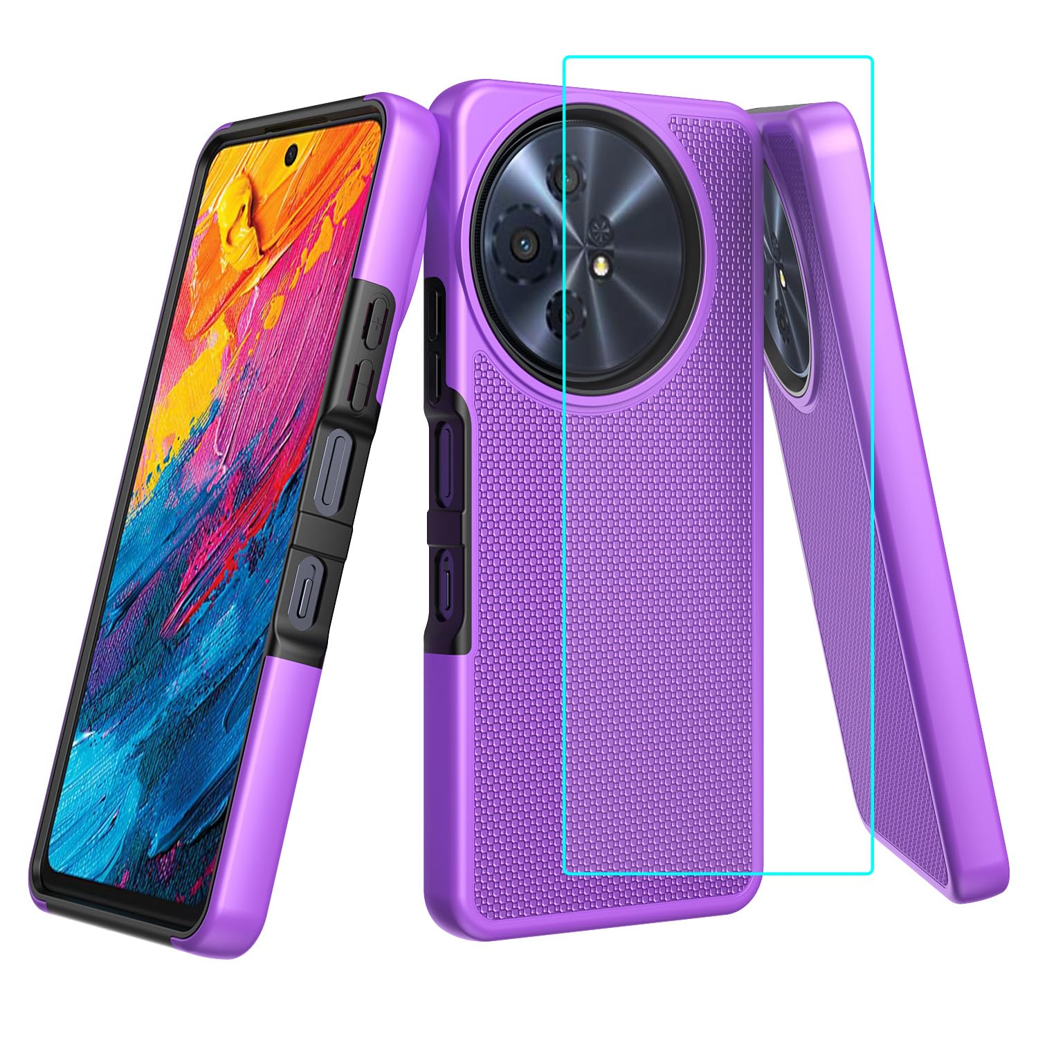 Amazon.com: Lozeguyc for TCL 60 XE NxtPaper 5G Phone Case with