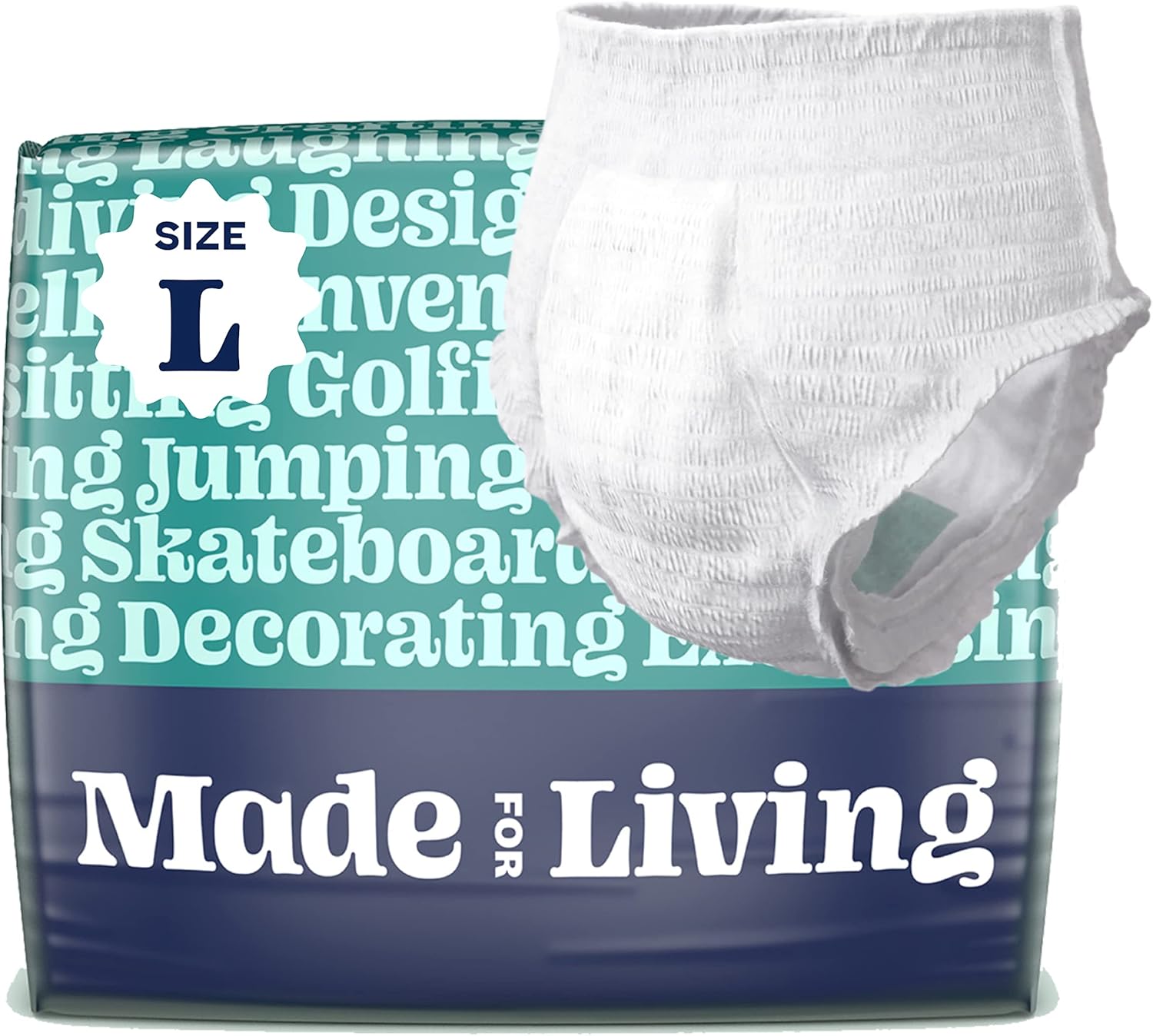 Made For Living, Size Large (4250"), 80 Count, Ultimate