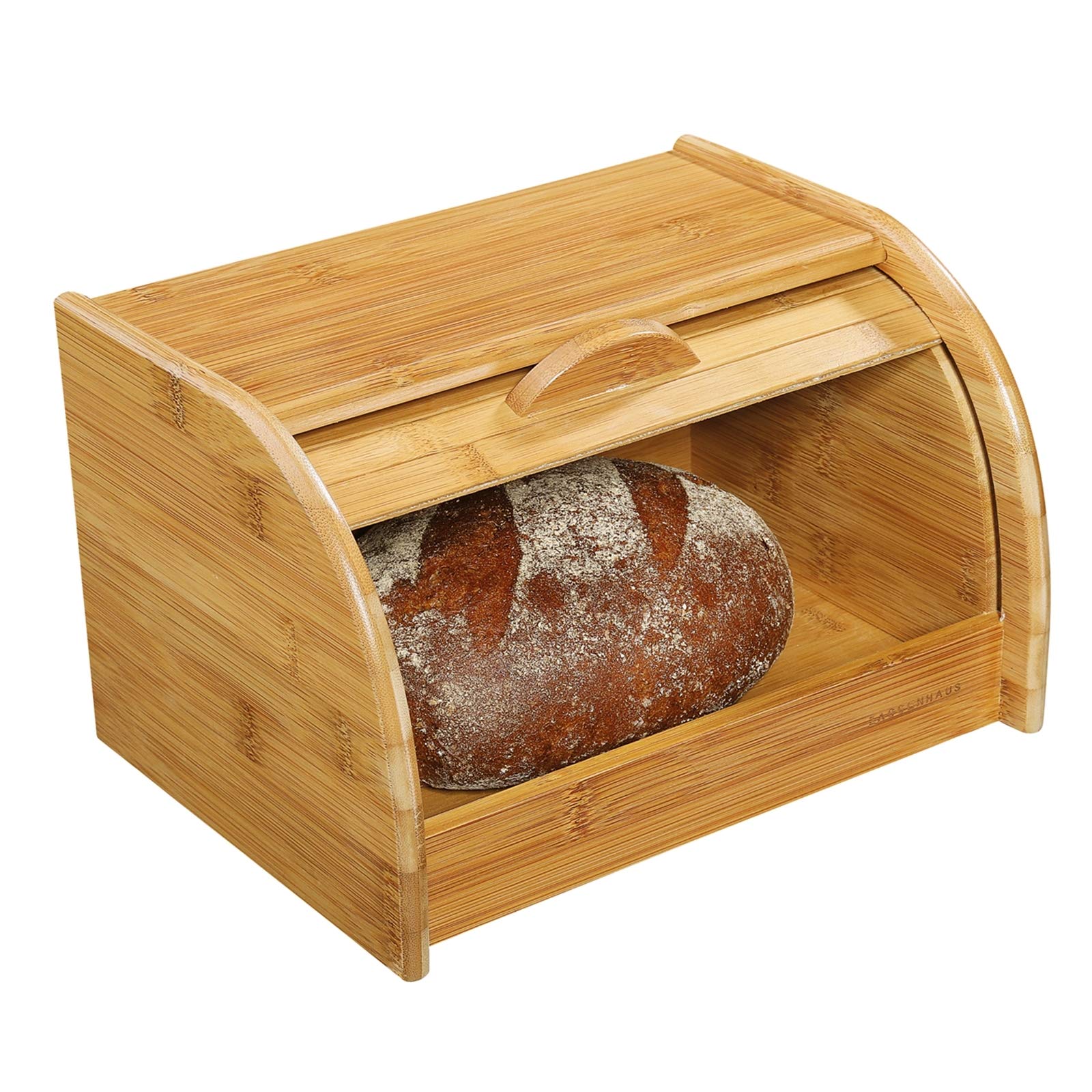 Zassenhaus Panera de bambú, 27 x 20 x 17 cm, color marrón