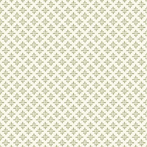 Joules Beckett Star - Papel pintado verde oliva