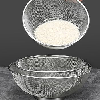 Amazon.co.jp: ザル ボウル セット ざる 2点セット 22cm/25cm