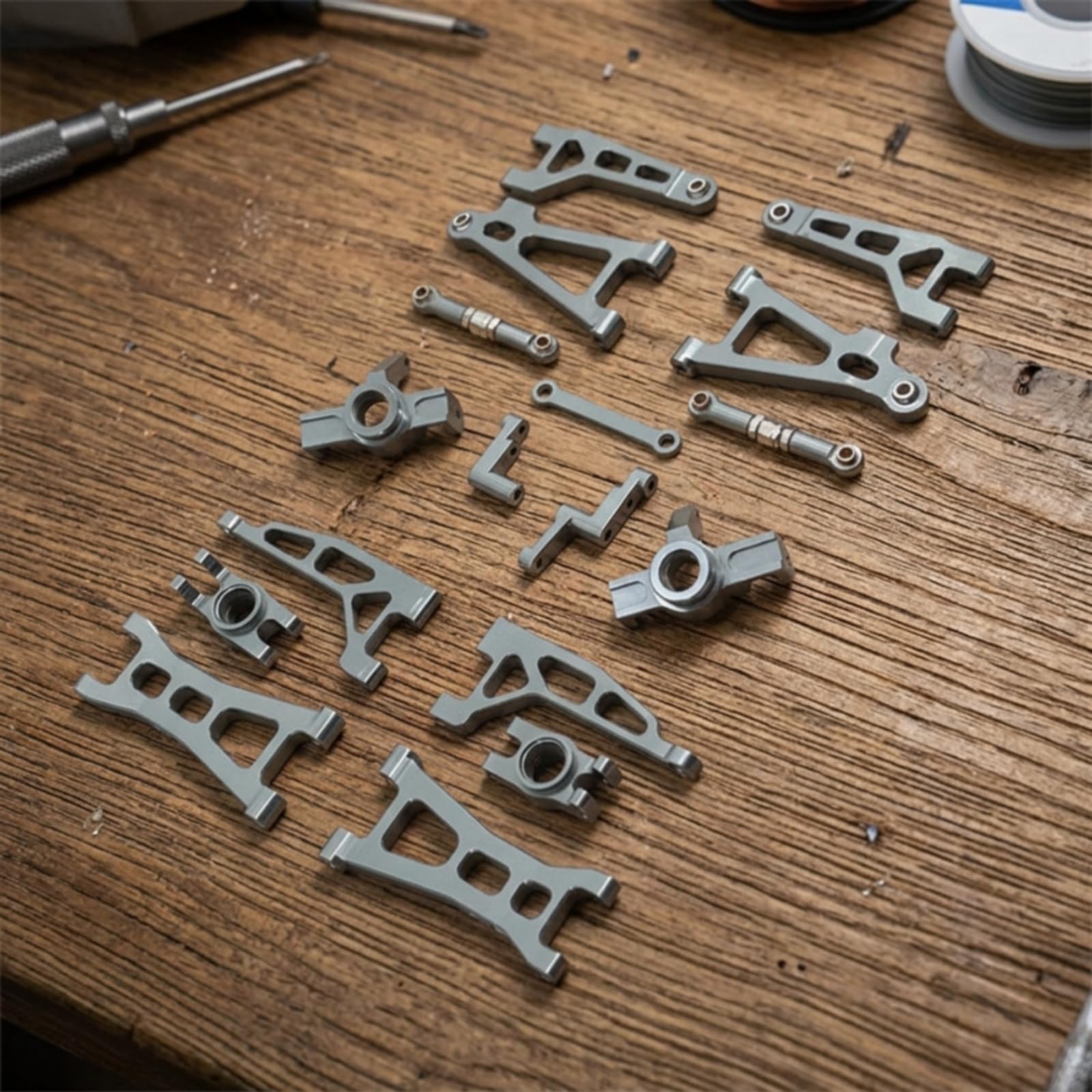 Kit Collegamento Sospensione Resistente Tirante Accessori per Manutenzione, Azzurro Cielo