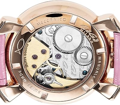 GaGa ピンクダイヤル 手巻き時計 箱付き