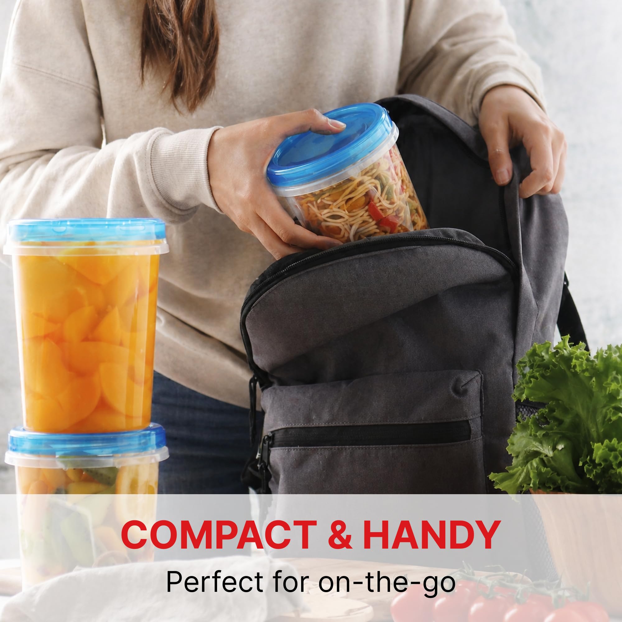 Contenedor superior de 32 oz