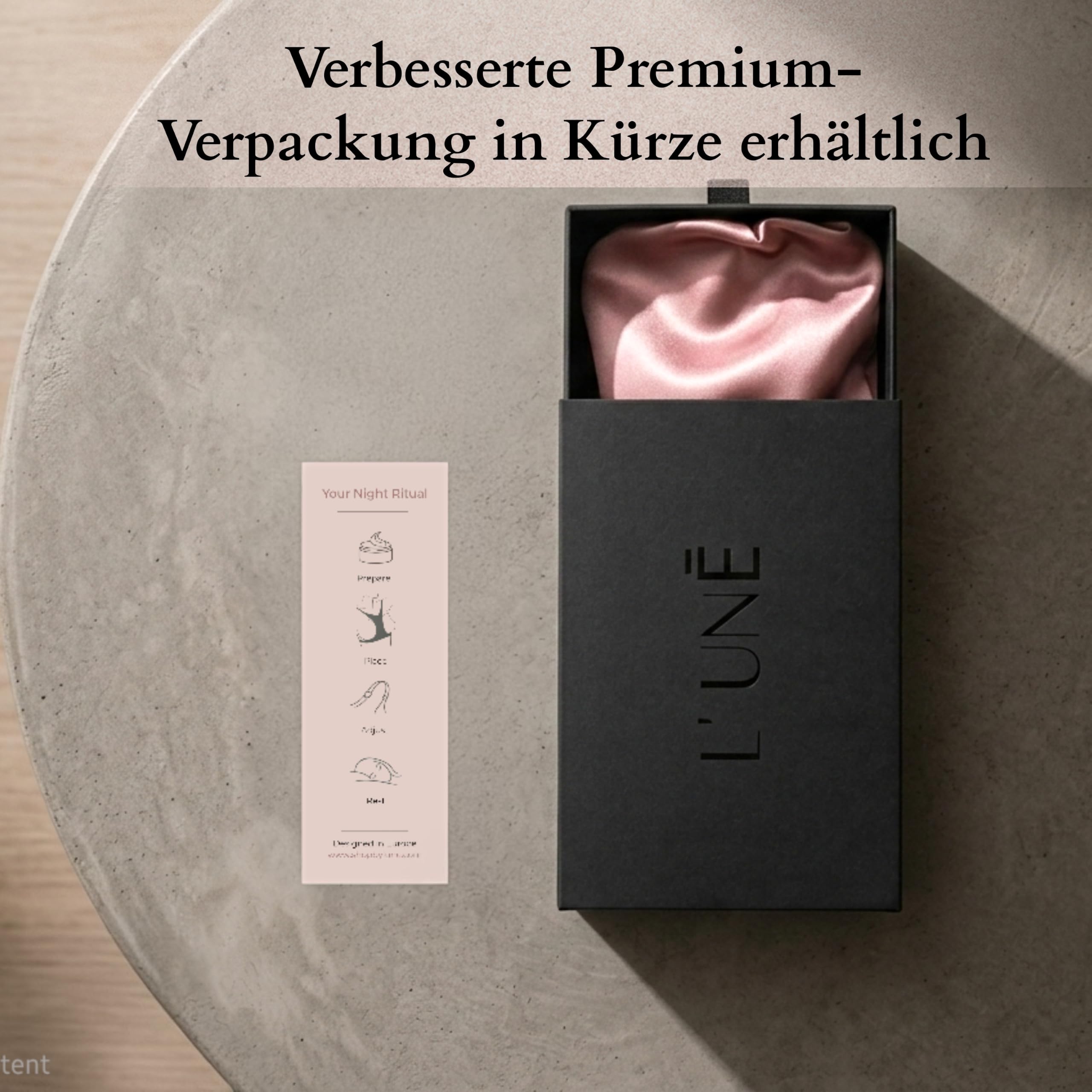 L' UNĒ Faltenfreier BH mit Ausschnitt | Schlaf-BH ohne Bügel | Anti-Falten-BH | Pillow Bra | faltenfreies Brustkissen | Einheitsgröße