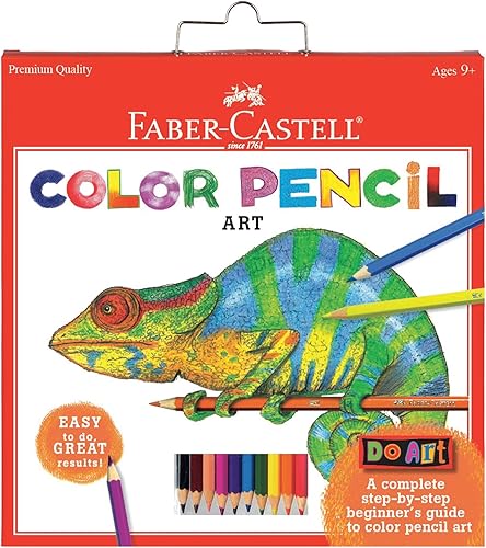Miniatura 6 de Faber-Castell - Kit de arte de dibujo y dibujo artístico - Manualidades prémium para niños