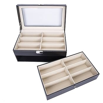 Amazon｜Gardenlightess メガネ サングラス 収納ケース ボックス