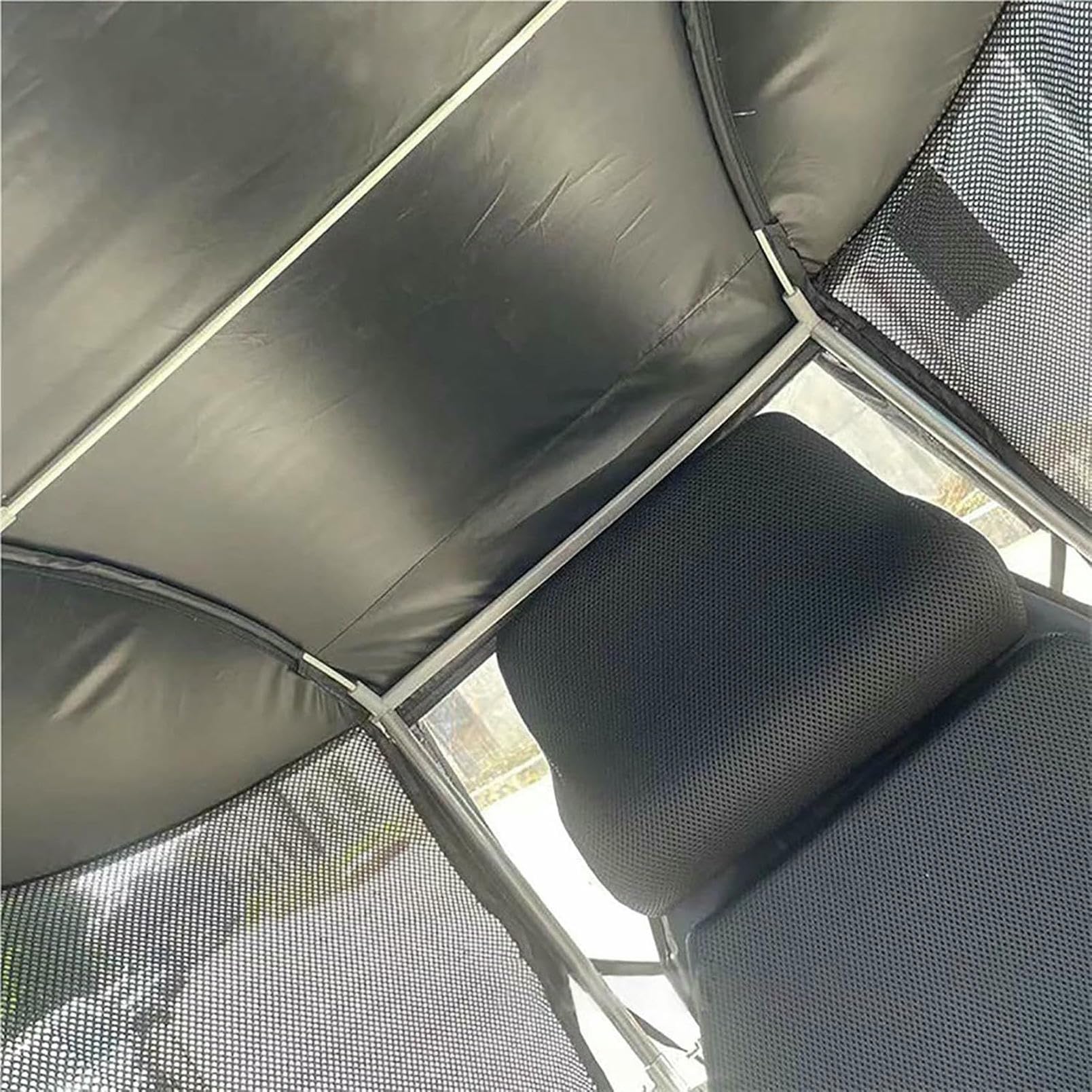 Paraguas para Silla De Ruedas Todo Terreno: Estable En Terrenos Irregulares, Montaje Robusto, 100 Cm De Altura, para Parques, Senderos Y Jardines